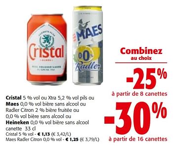 Promoties Cristal - Cristal - Geldig van 08/05/2024 tot 21/05/2024 bij Colruyt