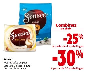 Promotions Senseo tous les cafés en pads - Douwe Egberts - Valide de 08/05/2024 à 21/05/2024 chez Colruyt