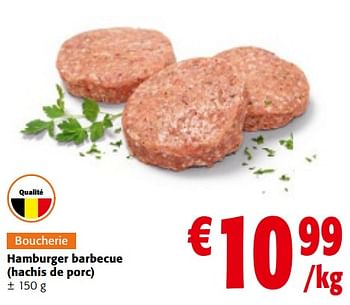 Promoties Hamburger barbecue - Huismerk - Colruyt - Geldig van 08/05/2024 tot 21/05/2024 bij Colruyt