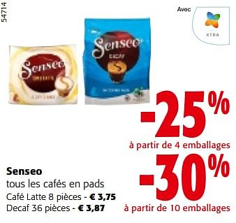 Promoties Senseo tous les cafés en pads - Douwe Egberts - Geldig van 08/05/2024 tot 21/05/2024 bij Colruyt