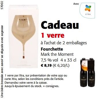 Promotions Fourchette mark the moment - Fourchette - Valide de 08/05/2024 à 21/05/2024 chez Colruyt
