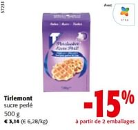 Promotions Tirlemont sucre perlé - Tienen - Valide de 08/05/2024 à 21/05/2024 chez Colruyt