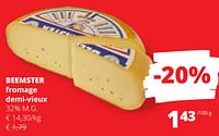Promotions Beemster fromage demi-vieux - Beemster - Valide de 09/05/2024 à 22/05/2024 chez Spar (Colruytgroup)