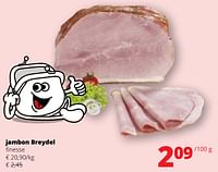 Promotions Jambon breydel finesse - Breydel - Valide de 09/05/2024 à 22/05/2024 chez Spar (Colruytgroup)
