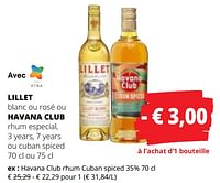Promotions Havana club rhum cuban spiced - Havana club - Valide de 09/05/2024 à 22/05/2024 chez Spar (Colruytgroup)