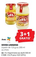 Promotions Mayonnaise aux oeufs - Devos Lemmens - Valide de 09/05/2024 à 22/05/2024 chez Spar (Colruytgroup)