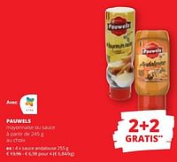 Promotions Sauce andalouse - Pauwels - Valide de 09/05/2024 à 22/05/2024 chez Spar (Colruytgroup)