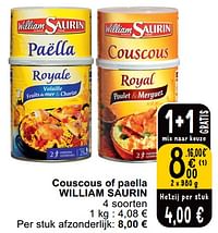 Couscous of paella william saurin-William Saurin