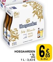 Promoties Hoegaarden + lg wit - Hoegaarden - Geldig van 14/05/2024 tot 18/05/2024 bij Cora