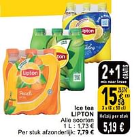 Promoties Ice tea lipton - Lipton - Geldig van 14/05/2024 tot 18/05/2024 bij Cora