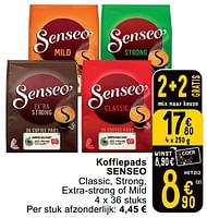 Promoties Koffiepads senseo - Douwe Egberts - Geldig van 14/05/2024 tot 18/05/2024 bij Cora