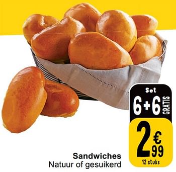 Promoties Sandwiches - Huismerk - Cora - Geldig van 14/05/2024 tot 18/05/2024 bij Cora