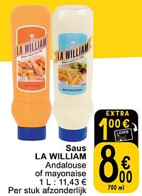 Saus la william-La William