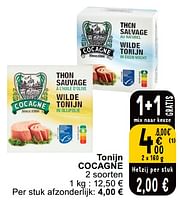 Promoties Tonijn cocagne - Cocagne - Geldig van 14/05/2024 tot 18/05/2024 bij Cora