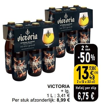 Promoties Victoria - Victoria - Geldig van 14/05/2024 tot 18/05/2024 bij Cora