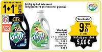 Promoties Vloeibaar wasmiddel dreft - Dreft - Geldig van 14/05/2024 tot 18/05/2024 bij Cora