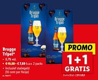 Promoties Brugge tripel - Brugge - Geldig van 15/05/2024 tot 21/05/2024 bij Lidl