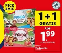 Promoties Pandabeertjes - Sondey - Geldig van 15/05/2024 tot 21/05/2024 bij Lidl