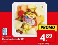 Promoties Verse fruitsalade xxl - Chef select - Geldig van 15/05/2024 tot 21/05/2024 bij Lidl