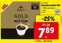 Promoties Gemalen koffie xxl - Bellarom - Geldig van 15/05/2024 tot 21/05/2024 bij Lidl