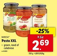Promoties Pesto xxl - Baresa - Geldig van 15/05/2024 tot 21/05/2024 bij Lidl