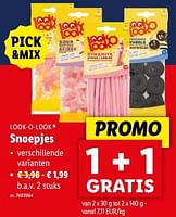 Promoties Snoepjes - Look-O-Look - Geldig van 15/05/2024 tot 21/05/2024 bij Lidl
