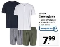 Promoties Zomerpyjama - Livergy - Geldig van 15/05/2024 tot 21/05/2024 bij Lidl