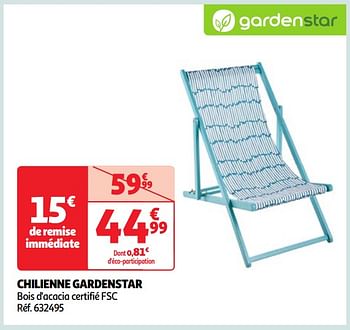 Promotions Chilienne gardenstar - GardenStar - Valide de 07/05/2024 à 13/05/2024 chez Auchan Ronq