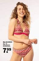 Promotions Bas de bikini - Produit maison - Wibra - Valide de 07/05/2024 à 19/05/2024 chez Wibra