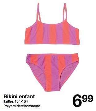 Promoties Bikini enfant - Huismerk - Zeeman  - Geldig van 11/05/2024 tot 17/05/2024 bij Zeeman