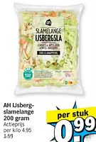 Promoties Ah ljsberg-slamelange - Huismerk - Albert Heijn - Geldig van 13/05/2024 tot 20/05/2024 bij Albert Heijn