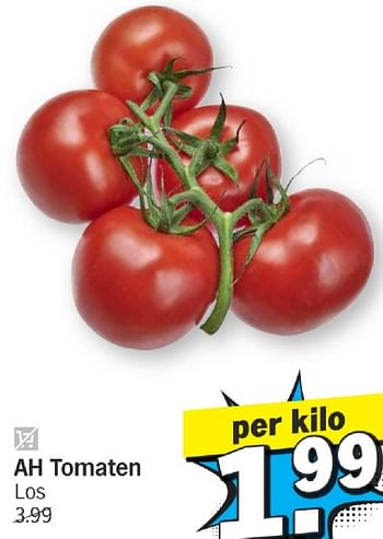 Promoties Ah tomaten - Huismerk - Albert Heijn - Geldig van 13/05/2024 tot 20/05/2024 bij Albert Heijn