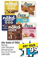 Promoties Alle nakd of trek - Huismerk - Albert Heijn - Geldig van 13/05/2024 tot 20/05/2024 bij Albert Heijn