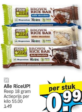 Promoties Alle riceup! - Rice UP! - Geldig van 13/05/2024 tot 20/05/2024 bij Albert Heijn