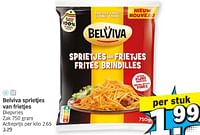 Promoties Belviva sprietjes van frietjes - Belviva - Geldig van 13/05/2024 tot 20/05/2024 bij Albert Heijn