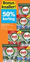 Promoties Dreft platinum plus vaatwascapsules all-in-one regular - Dreft - Geldig van 13/05/2024 tot 20/05/2024 bij Albert Heijn