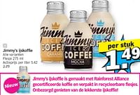 Promoties Jimmy`s ijskoffie - Jimmy's - Geldig van 13/05/2024 tot 20/05/2024 bij Albert Heijn