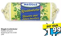 Promoties Meggle kruidenboter - Meggle - Geldig van 13/05/2024 tot 20/05/2024 bij Albert Heijn