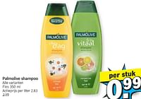 Promoties Palmolive shampoo - Palmolive - Geldig van 13/05/2024 tot 20/05/2024 bij Albert Heijn