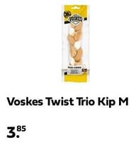Promoties Voskes twist trio kip m - Voskes Voeders - Geldig van 12/05/2024 tot 19/05/2024 bij Plein