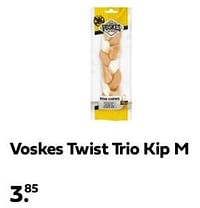 Voskes twist trio kip m-Voskes Voeders