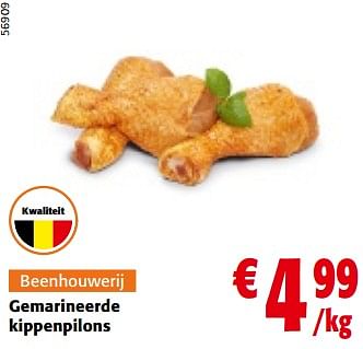 Promoties Gemarineerde kippenpilons - Huismerk - Colruyt - Geldig van 08/05/2024 tot 21/05/2024 bij Colruyt