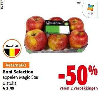 Promoties Boni selection appelen magic star - Boni - Geldig van 08/05/2024 tot 21/05/2024 bij Colruyt