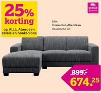 Promoties Hoeksalon aberdeen - Huismerk - Leen Bakker - Geldig van 12/05/2024 tot 26/05/2024 bij Leen Bakker