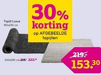 Promoties Tapijt luxus - Huismerk - Leen Bakker - Geldig van 12/05/2024 tot 26/05/2024 bij Leen Bakker