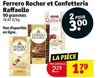Promoties Ferrero rocher et confetteria raffaello - Huismerk - Kruidvat - Geldig van 14/05/2024 tot 26/05/2024 bij Kruidvat