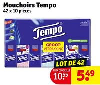 Promoties Mouchoirs tempo - Tempo - Geldig van 14/05/2024 tot 26/05/2024 bij Kruidvat