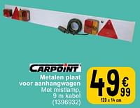 Promoties Metalen plaat voor aanhangwagen - Carpoint - Geldig van 14/05/2024 tot 27/05/2024 bij Cora