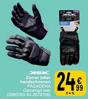 Promoties Zomer biker handschoenen pasadena - KSK - Geldig van 14/05/2024 tot 27/05/2024 bij Cora