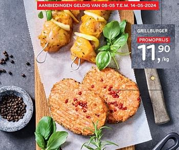 Promoties Grillburger - Huismerk - Alvo - Geldig van 08/05/2024 tot 14/05/2024 bij Alvo
